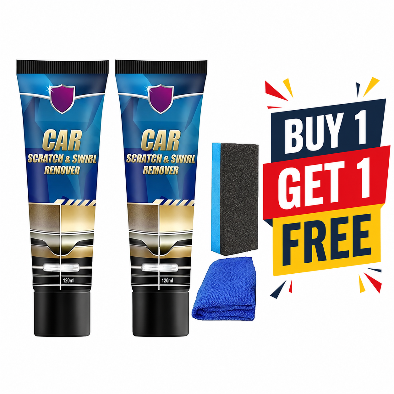 Scratch Removal and Ceramic Shine Wax (FREE SHIPPING)