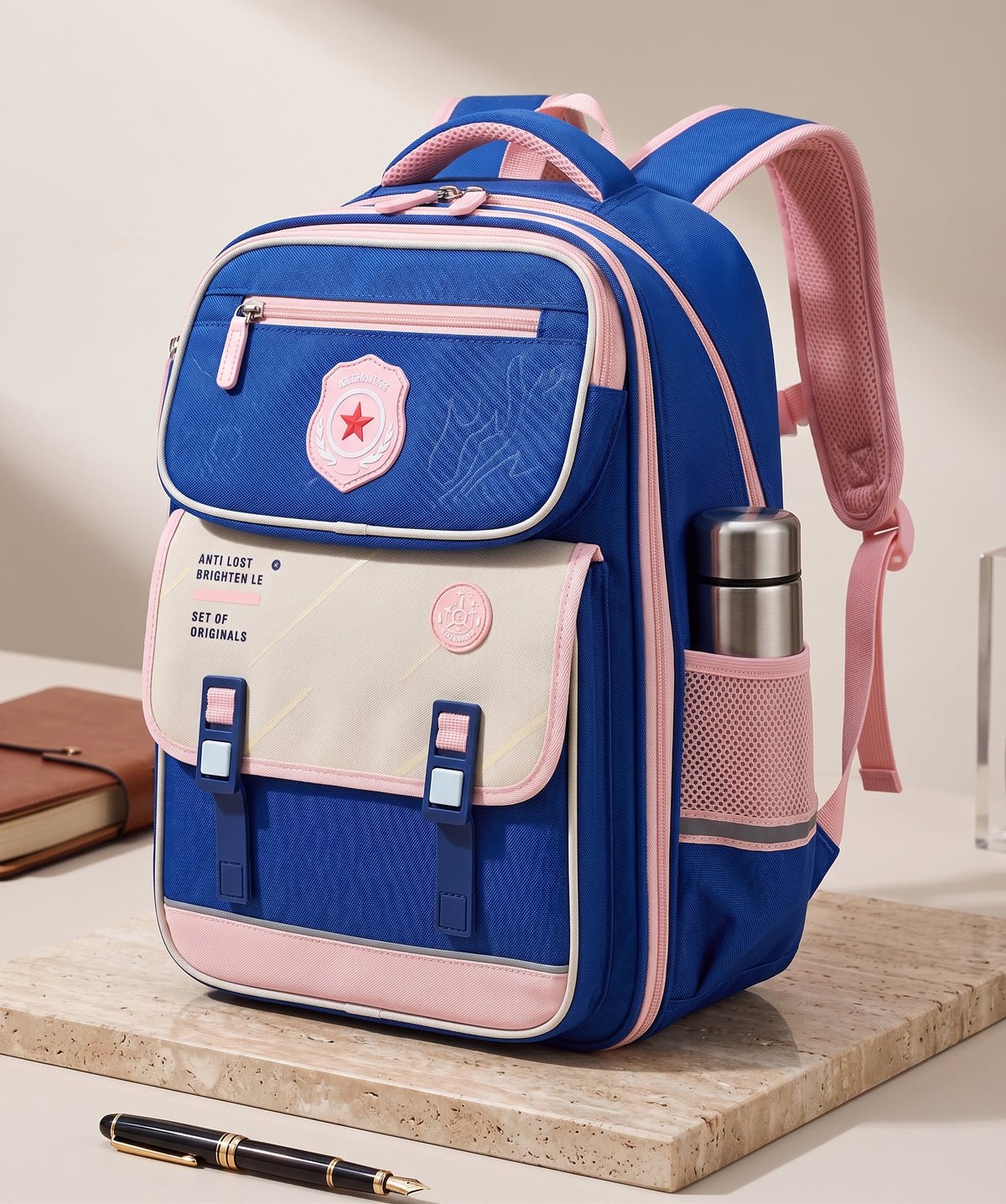 Premium Multi-Pocket Kids School Bag – Ergonomic & Waterproof