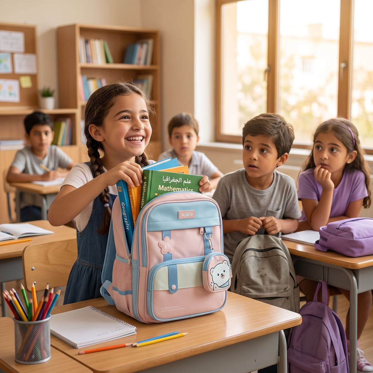Premium Kids Orthopedic School Bag - Waterproof & Ergonomic