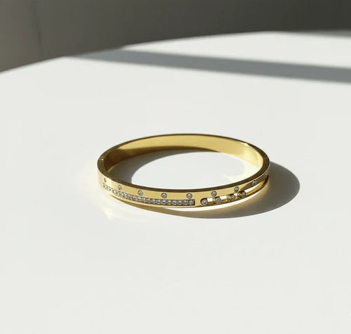 Celeste Crystal Bangle
